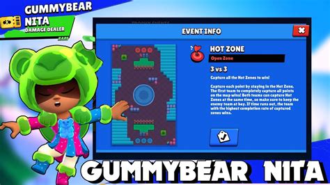 GUMMYBEAR NITA 600 TROPHIES BRAWL STARS KING DAVID YouTube