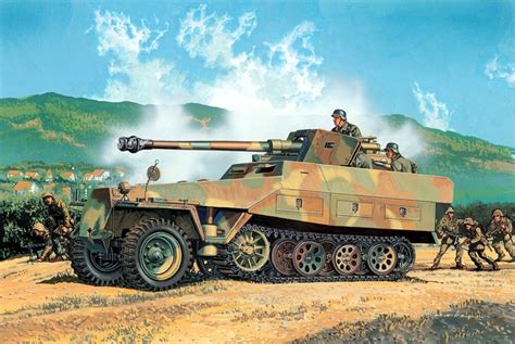 Sdkfz Ausf D Armado Con Un Pak L De Mm Military