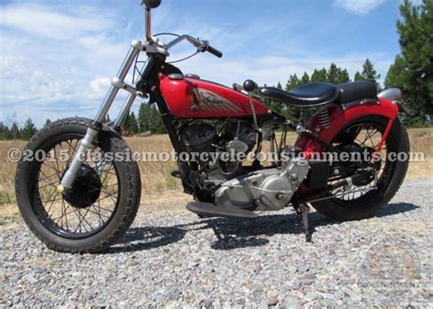 1941 Indian 640 Scout Bobber Motorcycle Sold Classic Motorcycle