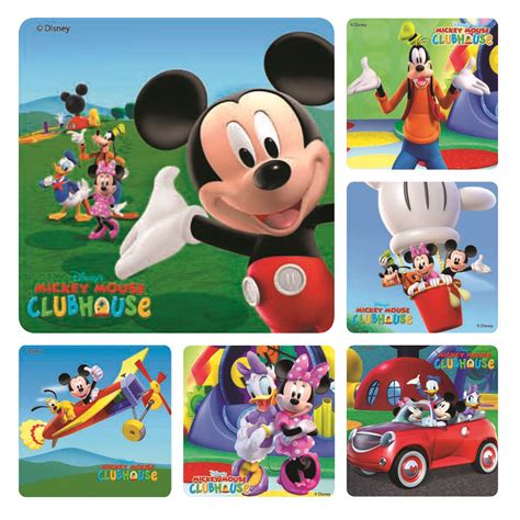 Mickey Mouse Clubhouse Stickers Roll Practicon Inc Dental Products