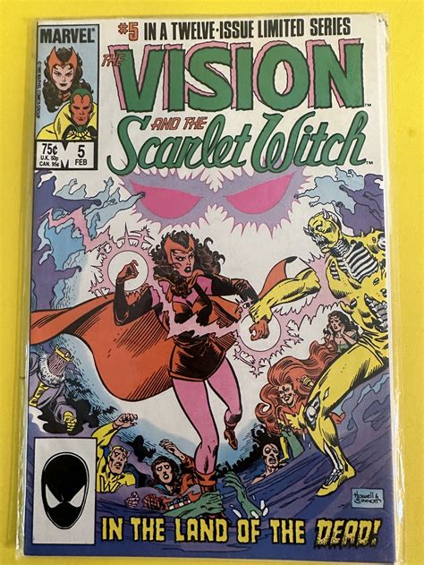 The Vision And The Scarlet Witch 5 1986 NM VF Comic Books