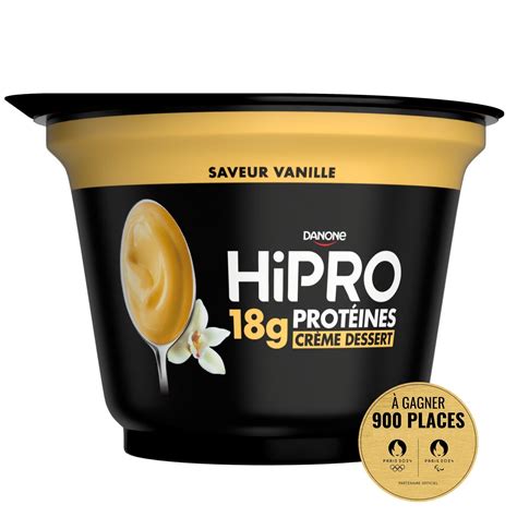 Cr Me Dessert Vanille Prot In E Hipro Le Pot De G Prix Carrefour