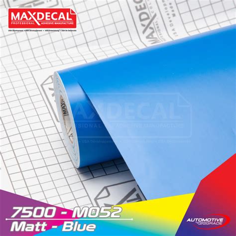 Maxdecal M Matt Blue Maxdecal Professional Automotive Vinyl