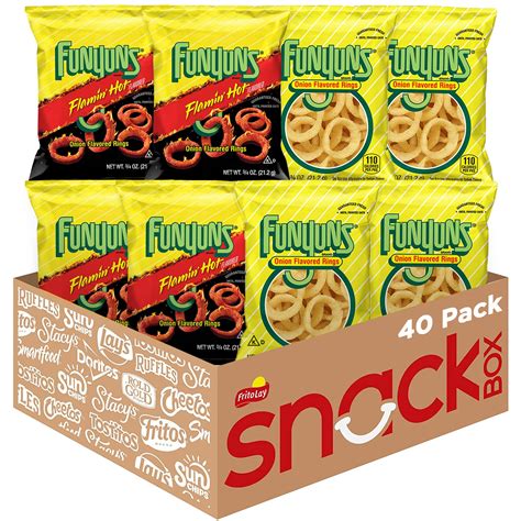 Mua Funyuns Onion Flavored Rings, Variety Pack, 0.75 Ounce (Pack of 40
