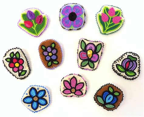 Native American Beaded Roses