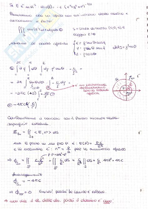 Teorema Divergenza E Stokes Appunti Di Metodi Matematici