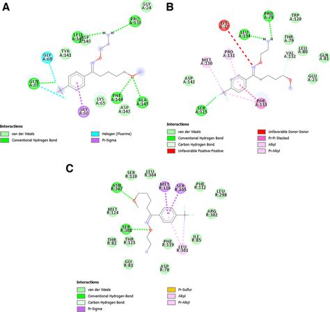 In silico docking of ligand with target TNF α PGE2 and IL 1β