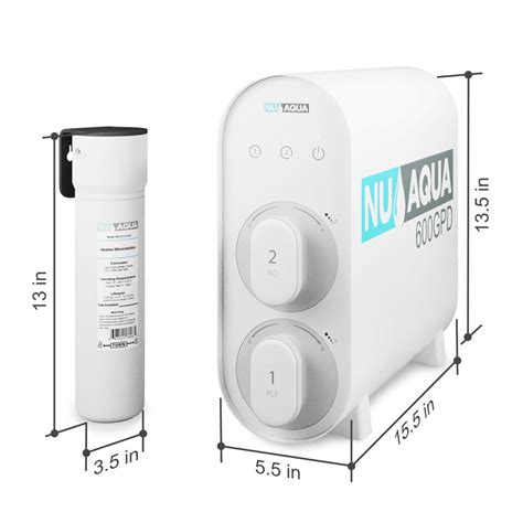 Nu Aqua Efficiency Series Tankless 600gpd Alkaline Remineralization Reverse Osmosis System 21