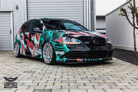 Richtig Geil Radi8 Alus And Crazy Folierung Am Vw Golf R32