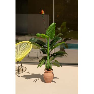 Plante Artificielle Décorative Oiseau de Paradis 150 cm SKLUM