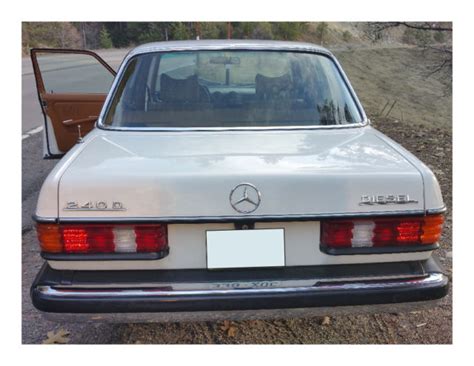 1979 Mercedes Benz 240d W123 One Owner All Orginal Classic Mercedes