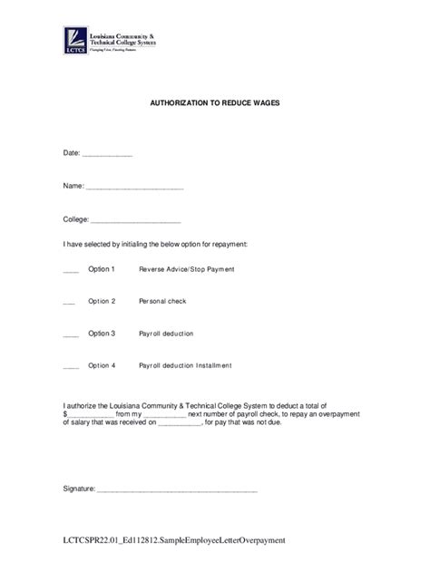 Sample Letter Overpayment Fill Out And Sign Online Dochub