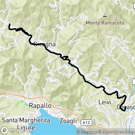 Ciclovia Dell Ardesia Anello In Mountain Bike Bicicletta Mappa