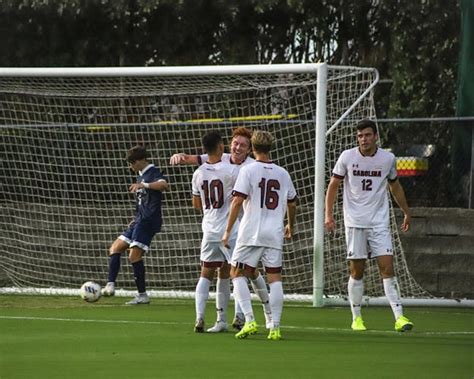 Analysis South Carolina Mens Soccer Earns Win Over Queens University Behind Two Goals From