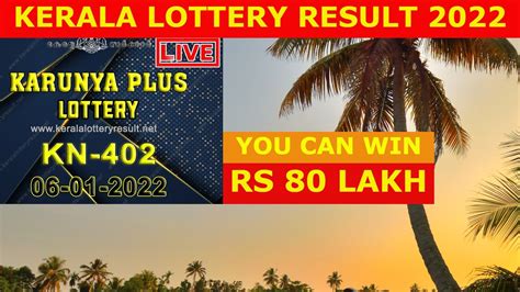 Kerala Lottery Result Check Winning Numbers For January Karunya