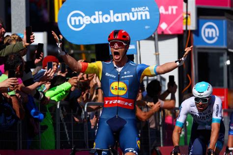 Jonathan Milan Consigue La Primera Victoria Para Italia En El Giro