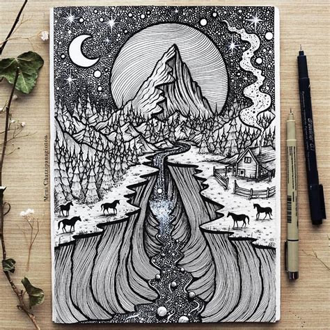 Ink Illustrations Vol. 04 on Behance