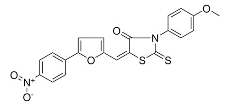 5E 3 4 METHOXYPHENYL 5 5 4 NITROPHENYL 2 FURYL METHYLENE 2