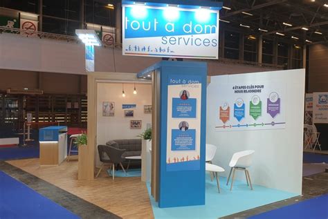 Stand Tout A Dom Services Au Salon Des Services La Personne