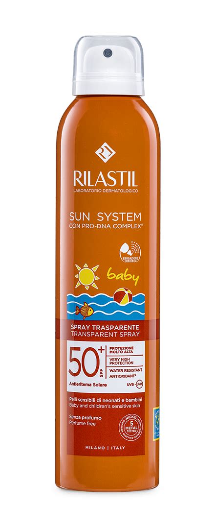 Rilastil Sun System Spray Transparent Pentru Copii Spf