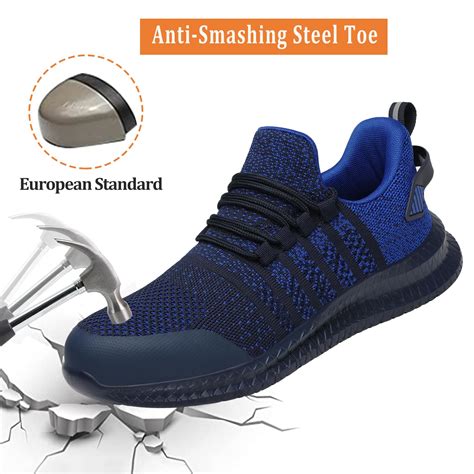 Snapklik Steel Toe Shoes For Men And Women Comfortable