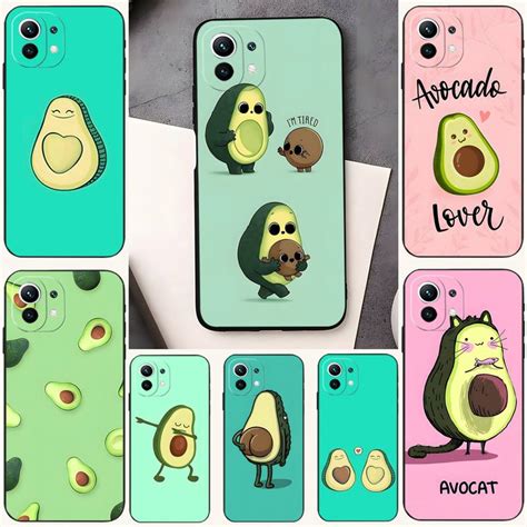 Avocado Aesthetic Cute Phone Case Fundas For Redmi Note 11Pro 11 10 9 8