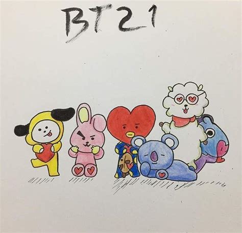 Bt21 Wiki Desenhistas Do Amino Amino