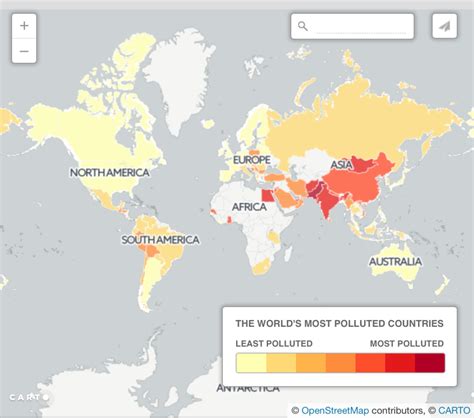 World's Most Polluted Countries