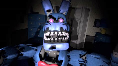 Fnaf4 Sfm Nightmare Bonnie Jumpscare Youtube