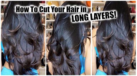 Best 23 How to Cut Your Own Hair In Long Layers - Home, Family, Style and Art Ideas