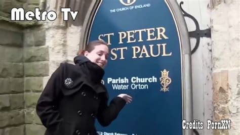 Outrage As Hungarian Babe Lyen Parker Used St Paul Church To Film P0RN