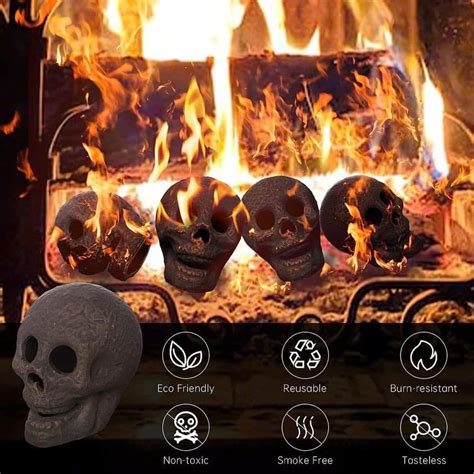 Halloween Fire Pit Skull – Raining Deals