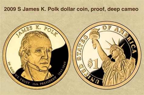 James K. Polk Dollar Coin Value (Errors List, "D", "P" & "S" Mint Mark ...