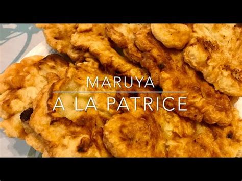 How To Make Maruya Quick And Easy Steps Youtube