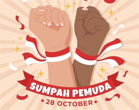 Poster Bertema Sumpah Pemuda Lengkap Dengan Kata Kata Untuk