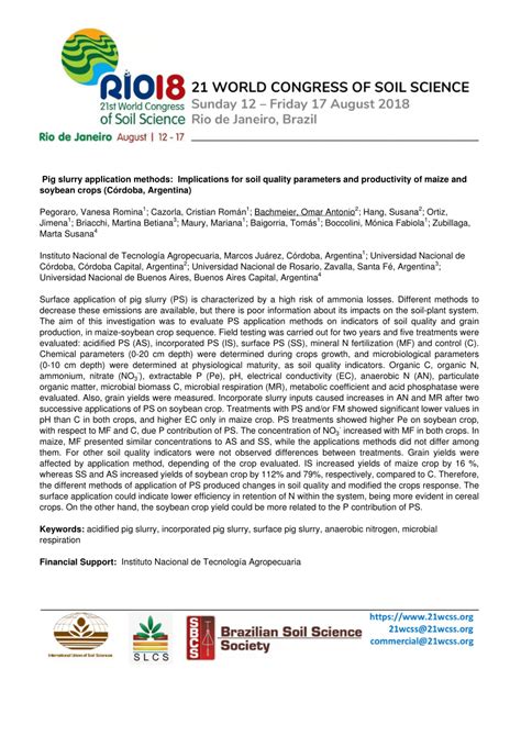 (PDF) Pig slurry application methods: Implications for soil quality ...