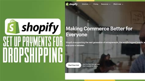 How To Set Up Shopify Payments For Dropshipping Shopify Payments