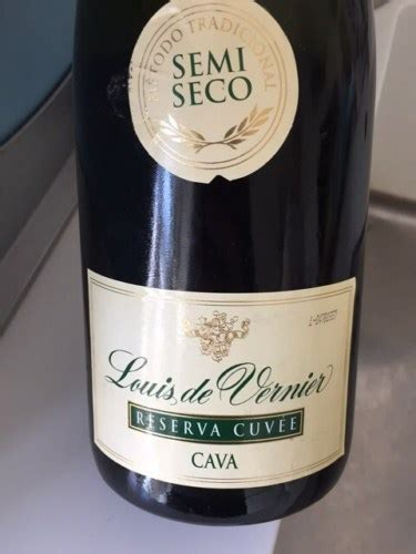 Louis de Vernier Cava Reserva Cuvée Semi Seco Vivino Canada