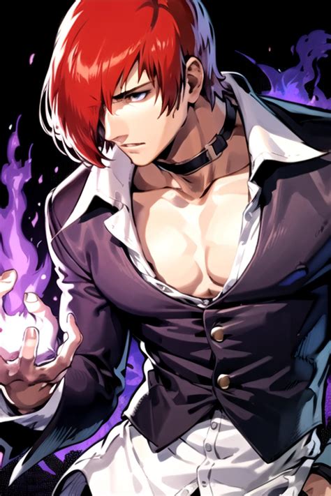 Iori Yagami (The King of Fighters) - v1.0 | Stable Diffusion LoRA | Civitai