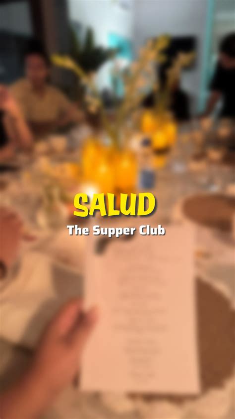 Salud! | The supper club (@salud.cal) • Instagram photos and videos