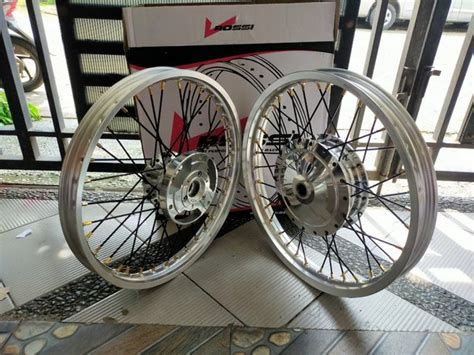 Jual Velg Set Merek Rossi Ukuran Ring Tromol Set Free Rakit