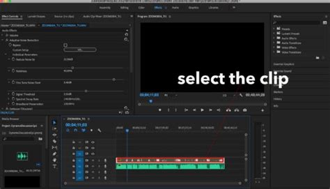 R Solu Comment Supprimer Le Bruit De Fond Dans Premiere Pro