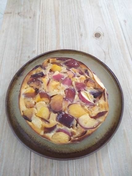 Clafoutis Aux Nectarines La Cuisine De Mamounette