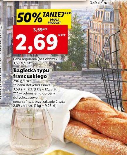 Promocja Bagietka Typu Francuskiego W Lidl