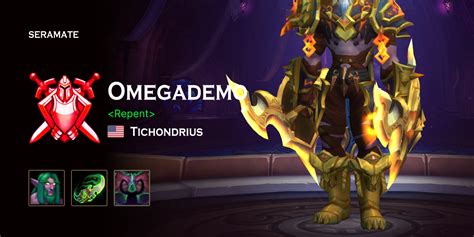 Omegademo Tichondrius US Seramate WoW PvP Leaderboards Arena