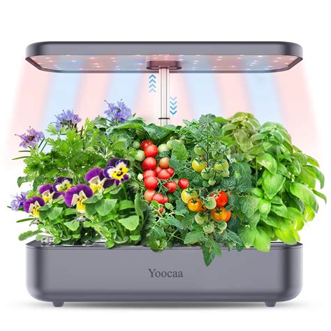 Buy Yoocaa Hydroponics Growing System Indoor Garden With Led Light