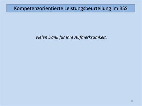 Ppt Kompetenzorientierte Leistungsbeurteilung Im Bss Powerpoint