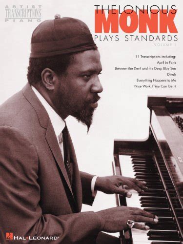 Thelonious Monk Plays Standards Volume 1 Songbook Piano