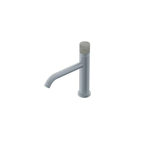 Diameter35 Inox Concrete Ritmonio Single Lever Washbasin Mixer