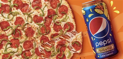 Pepsi Pineapple Returns Only To Little Caesars In Exclusive Team-Up